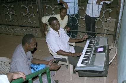 Musikunterricht im Sudan